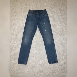 levi’s premium 501s skinny jeans